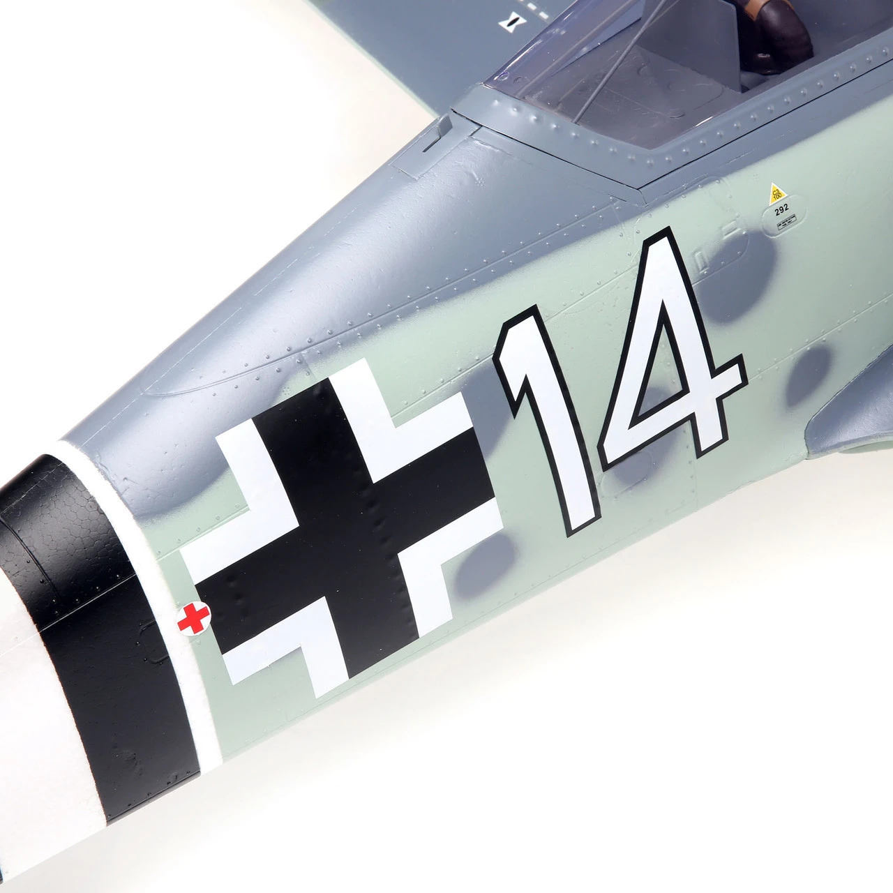 Eflite E-flite Focke-Wulf Fw 190A 1.5m BNF Basic Electric Airplane (1511mm) W/AS3X & SAFE Technology - Image 14