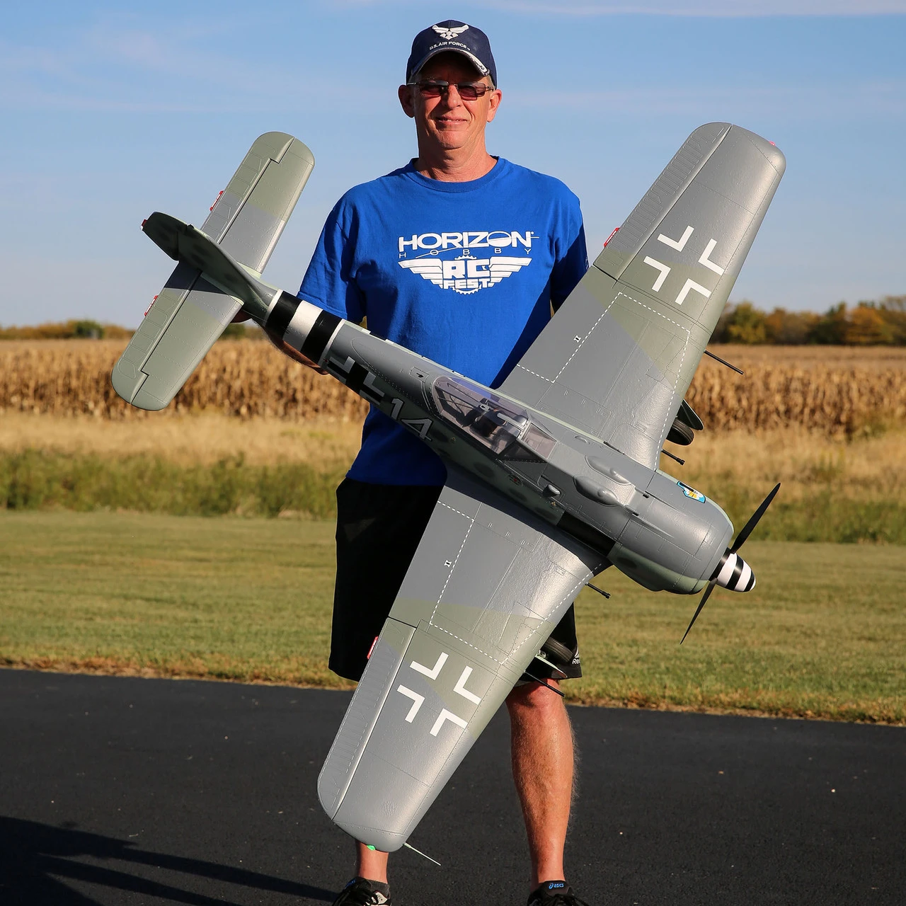 Eflite E-flite Focke-Wulf Fw 190A 1.5m BNF Basic Electric Airplane (1511mm) W/AS3X & SAFE Technology - Image 15