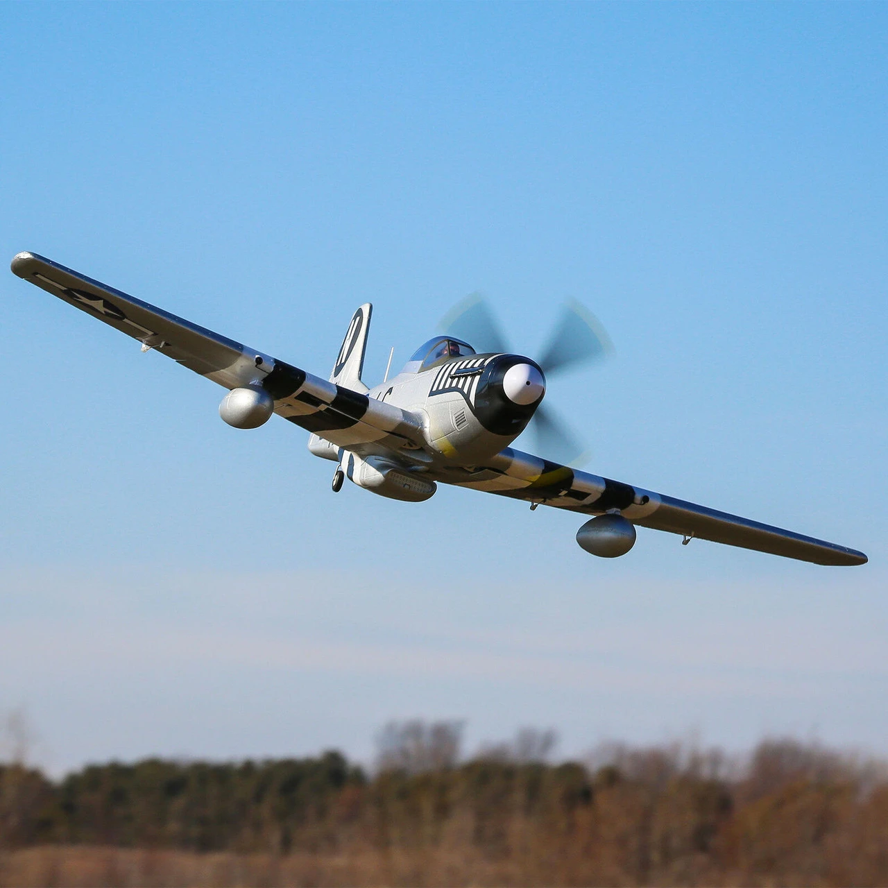 Eflite P-51D Mustang 1.2m BNF Basic With AS3X And SAFE Select - Image 14