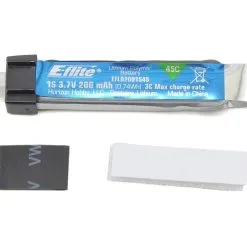 Eflite E-Flite 1S LiPo Battery Pack 45C (3.7V/200mAh) EFLB2001S45