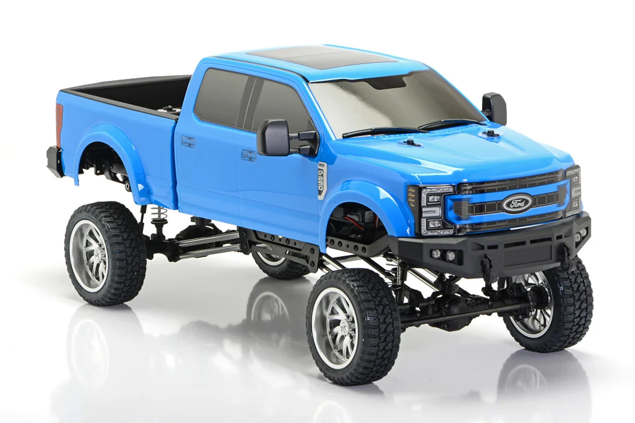 Cen Racing Ford F-250 SD KG1 Edition Lifted Truck Daytona Blue - RTR - Image 2