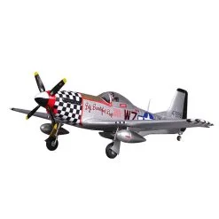 FMS P-51D V2 Big Beautiful Doll PNP, 800mm With Reflex