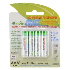 Fuji EnviroMAX AAA Super Alkaline Battery (4)