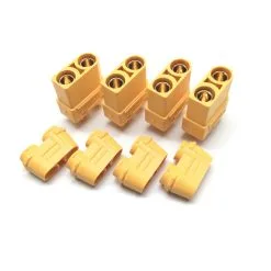 Maclan Racing 4114 XT90 Connectors (4) Female Only