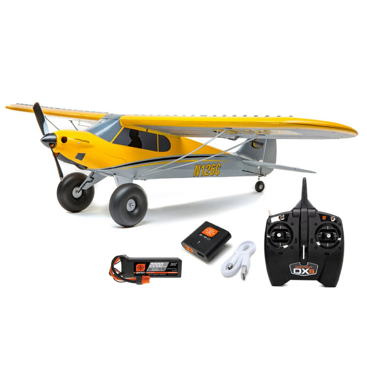 HobbyZone Carbon Cub S2 1.3m RTF Electric Airplane W/SAFE - Image 2