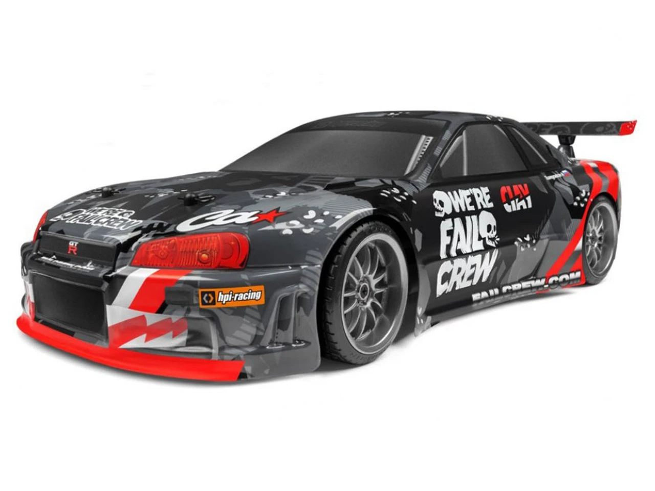 HPI Racing E10 Drift Fail Crew Nissan Skyline R34 GT-R Assembled