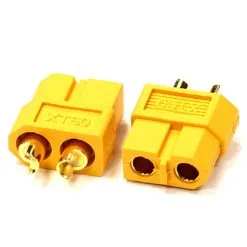 Integy 24548 XT60 Connector (2) Female 3.5mm