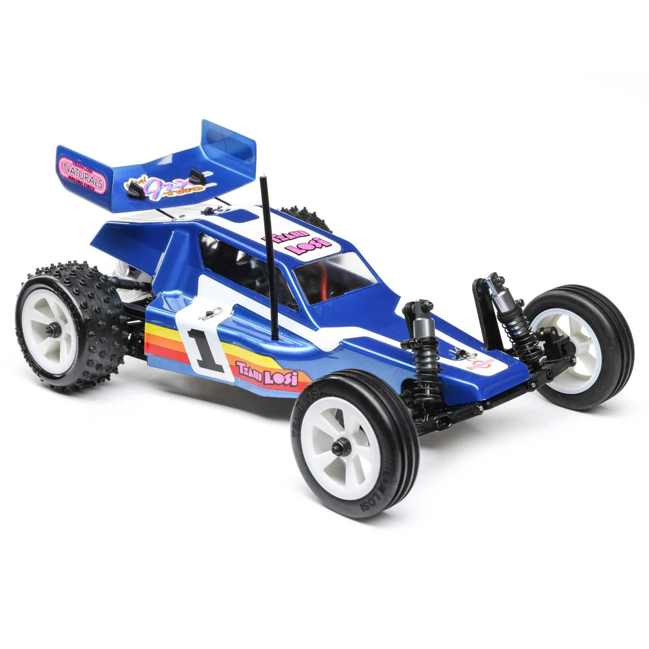 Losi 1/16 Mini JRX2 2WD Buggy RTR, Blue - Image 3