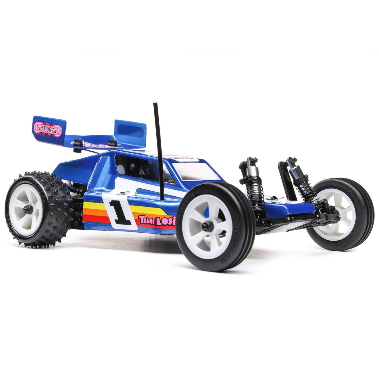 Losi 1/16 Mini JRX2 2WD Buggy RTR, Blue - Image 4