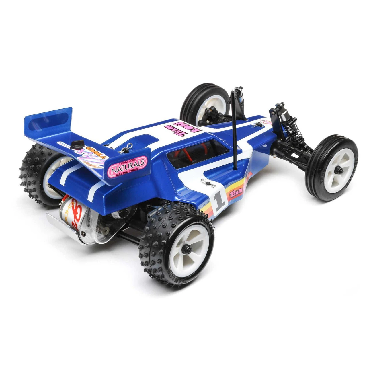 Losi 1/16 Mini JRX2 2WD Buggy RTR, Blue - Image 5