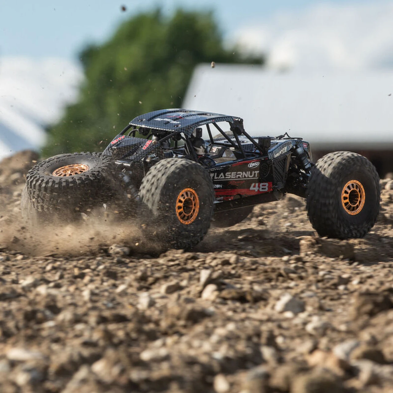 Losi Lasernut U4 4WD Rock Racer RTR, Black - Image 21