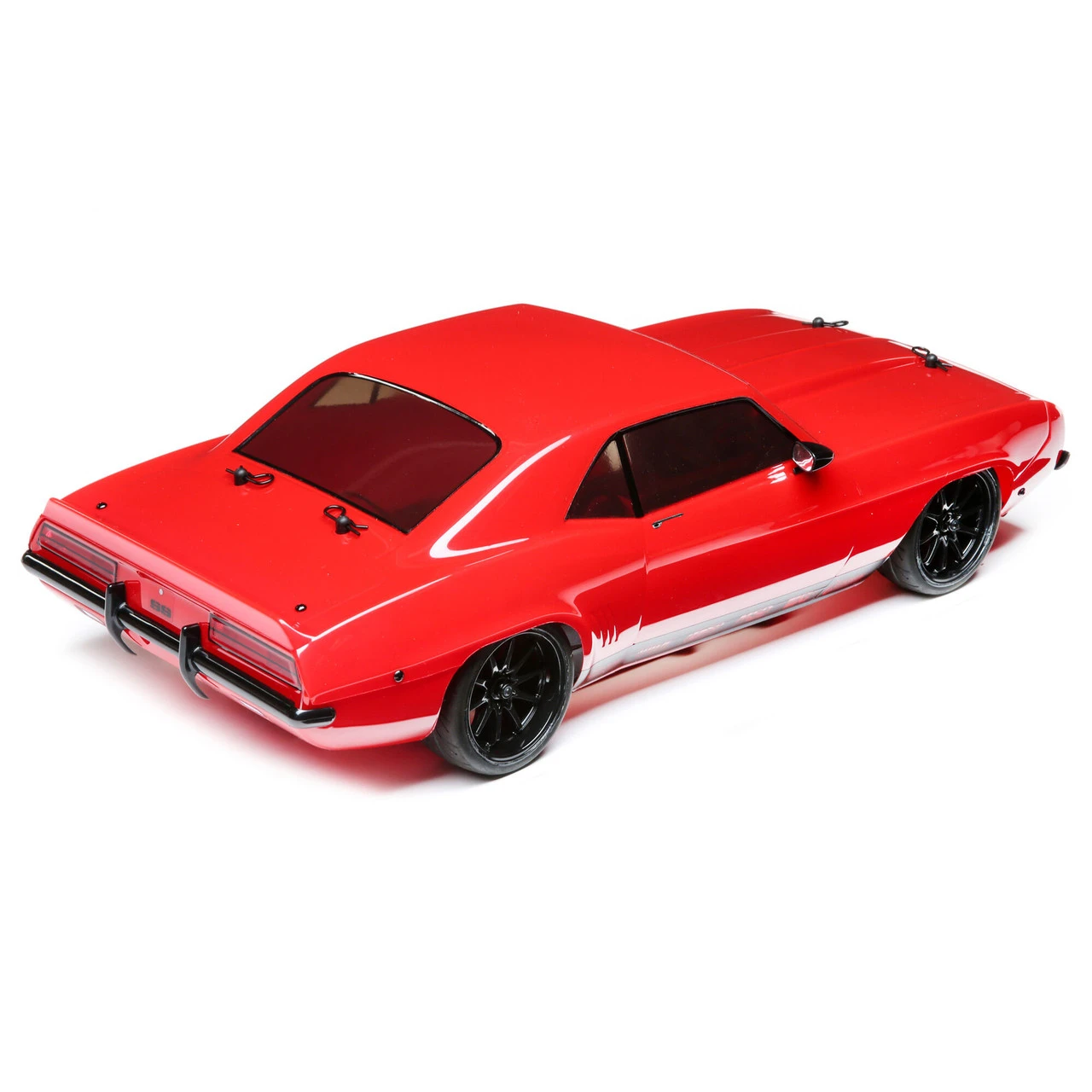 Losi 1/10 1969 Chevy Camaro V100 AWD Brushed RTR, Red - Image 6