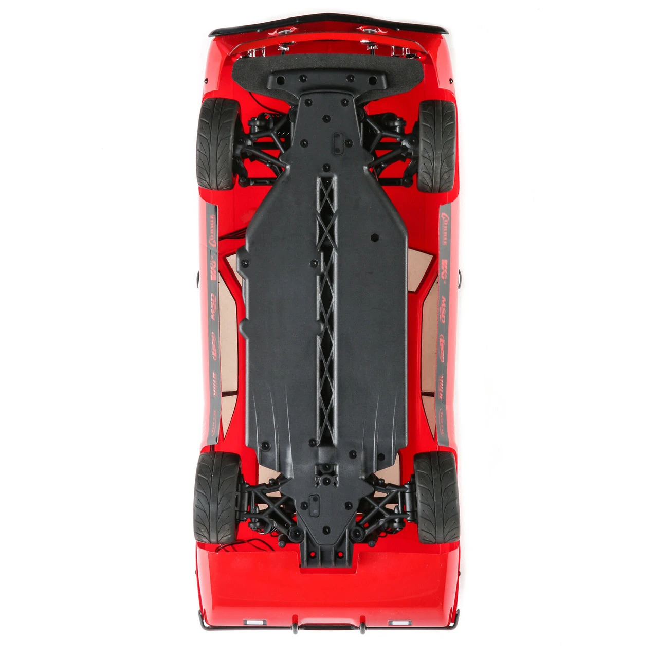 Losi 1/10 1969 Chevy Camaro V100 AWD Brushed RTR, Red - Image 22