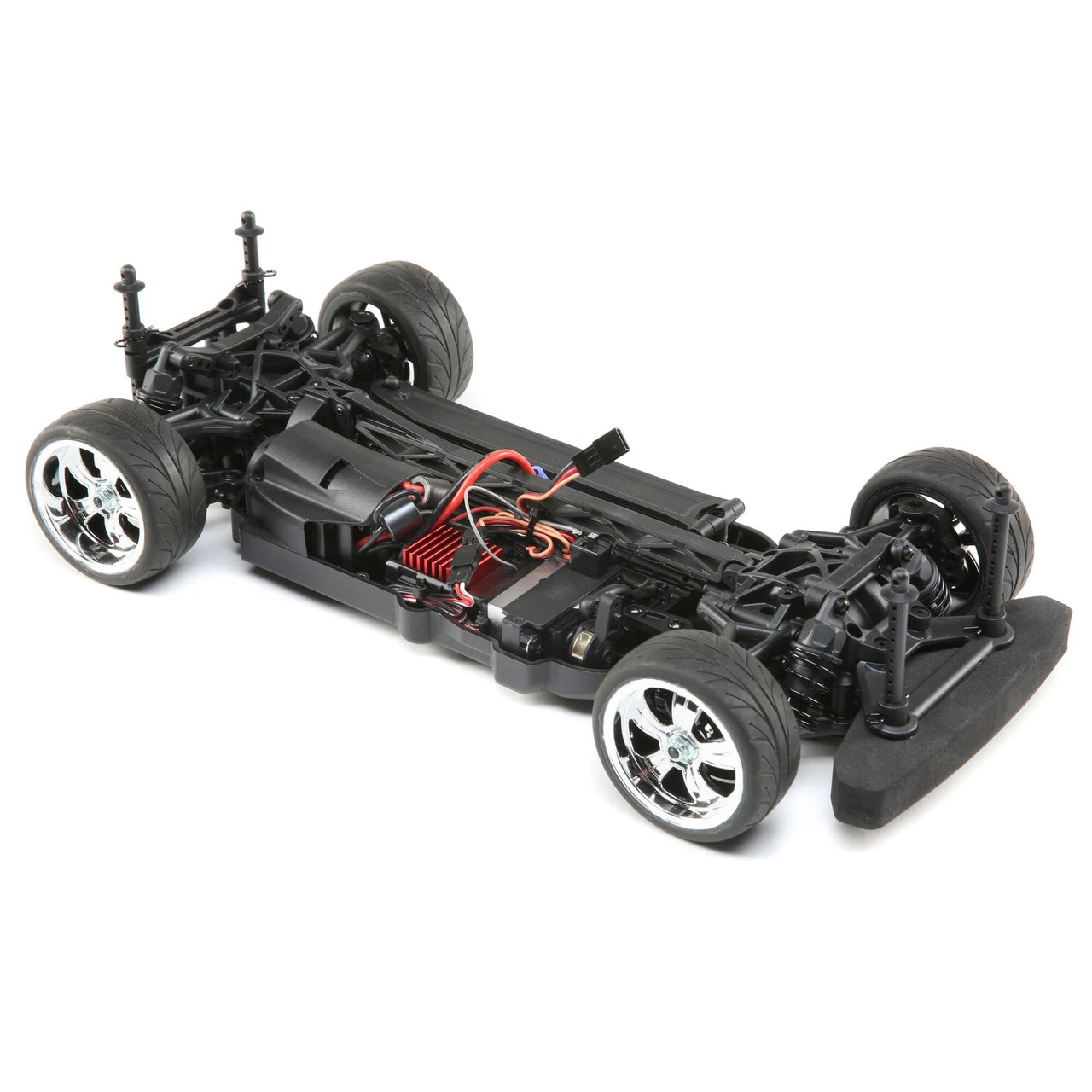 Losi 1/10 1969 Chevy Camaro V100 AWD Brushed RTR, Red - Image 10