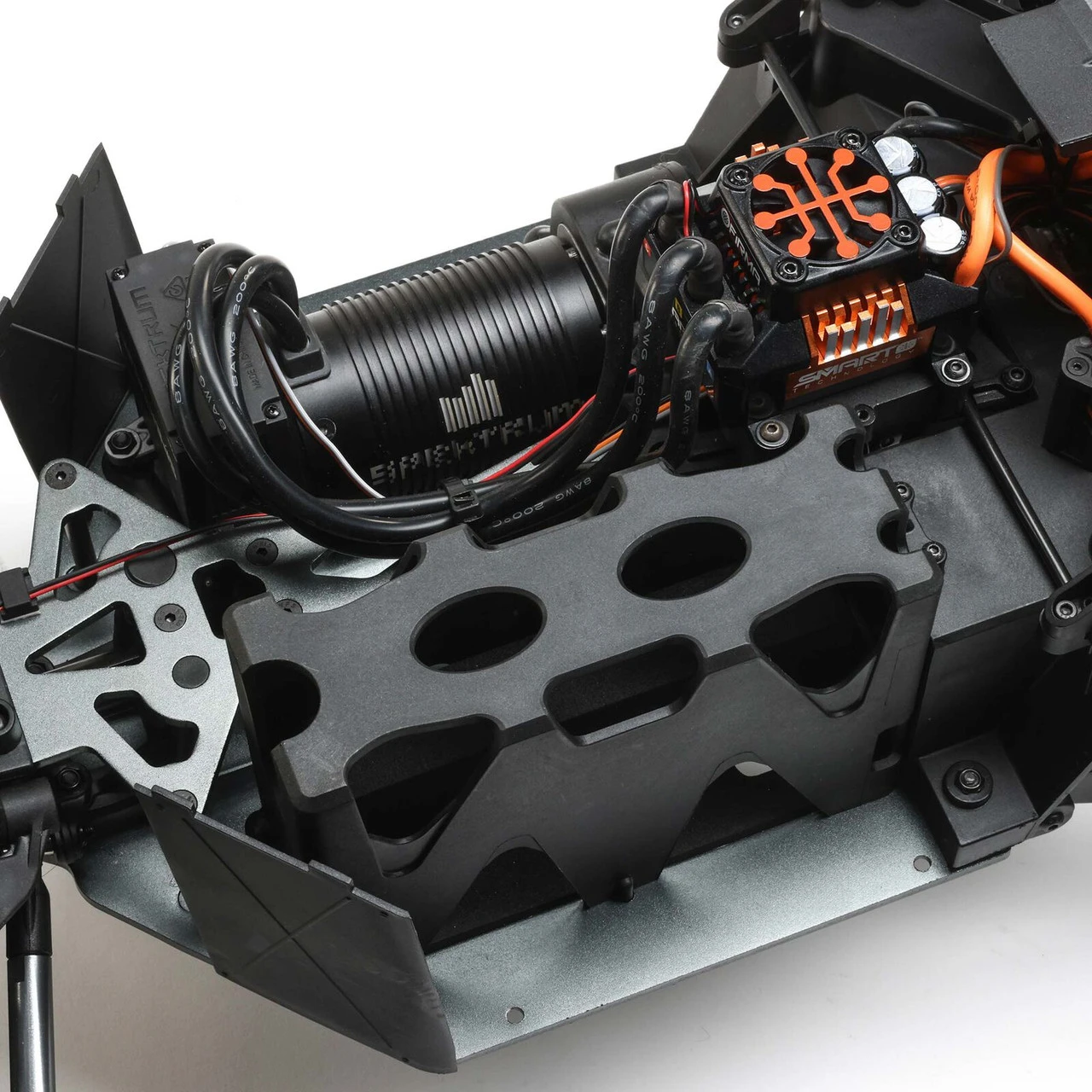 Losi Super Rock Rey: 1/6 4WD Elec Rock Racer, RTR Gray - Image 27