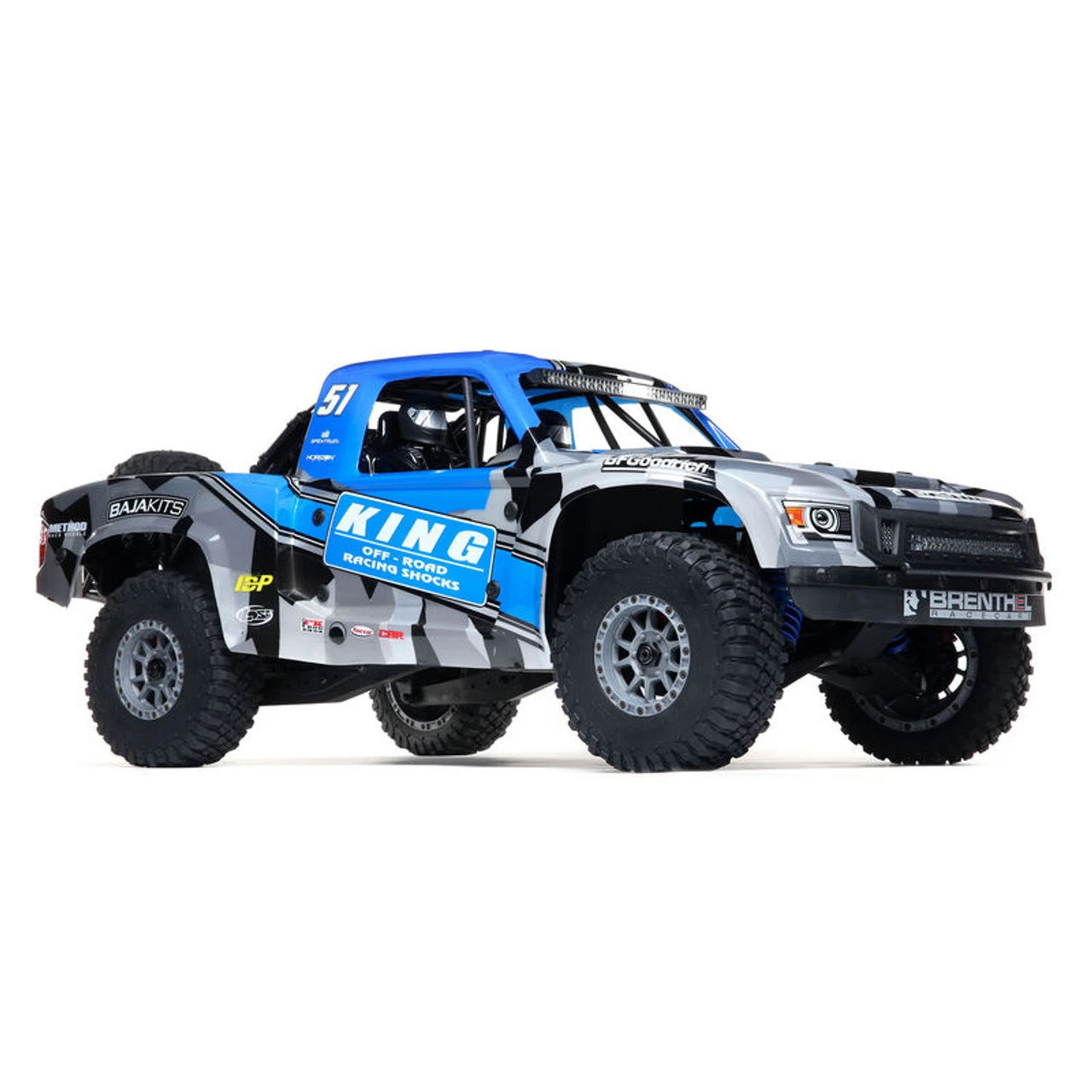 Losi 1/6 Super Baja Rey 2.0 4WD Brushless Desert Truck RTR, King - Image 2