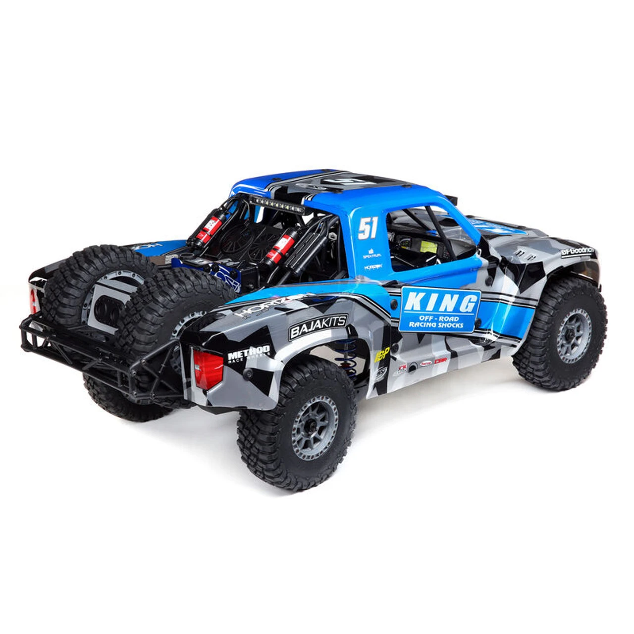 Losi 1/6 Super Baja Rey 2.0 4WD Brushless Desert Truck RTR, King - Image 3