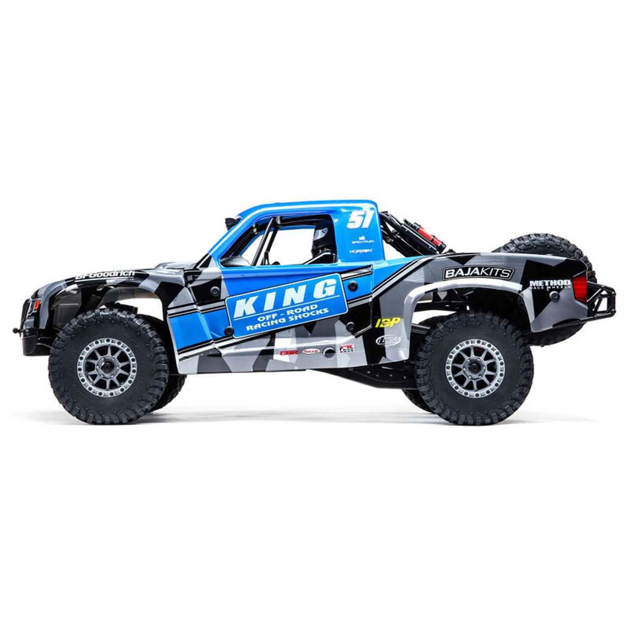 Losi 1/6 Super Baja Rey 2.0 4WD Brushless Desert Truck RTR, King - Image 4