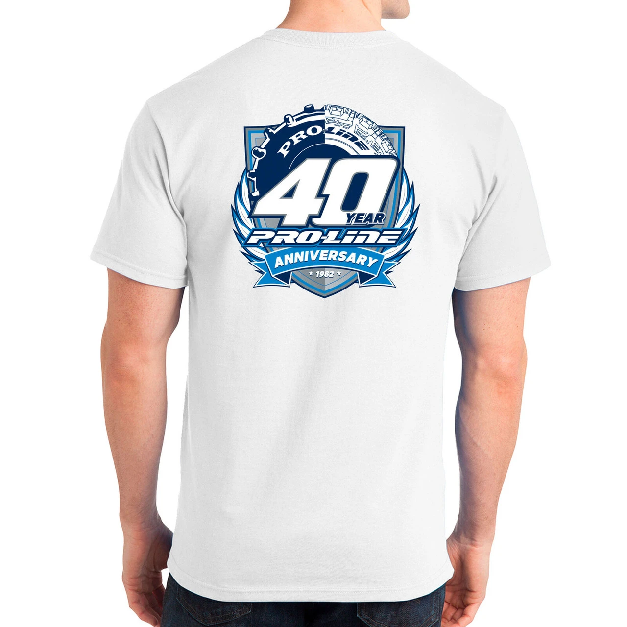 Proline Pro-Line 40th Anniversary White T-Shirt, X-Large - Image 2