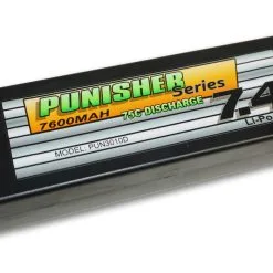 Punisher Series 7600mah 75C 2cell Lipo (Deans Plug) 7.4V Battery