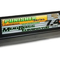 Punisher Series "MudBoss Eliminator" 5200mah 50C 2cell Lipo (Deans Plug) 7.4V