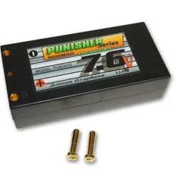 Punisher Series "Shorty Pack" 5600mah 100C 2cell Silicon Graphene Li-Hv 7.6V