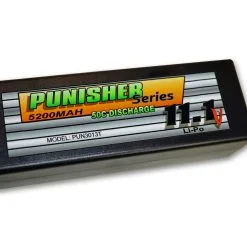 "Punisher Series" 5200/50C 3cell Lipo (Traxxas)