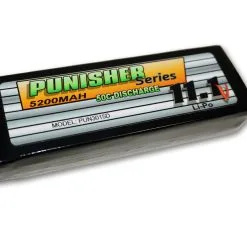 "Punisher Series" 5200/50C 3cell Soft Case Lipo (Deans)