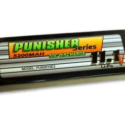 "Punisher Series" 5200/50C 3cell Soft Case Lipo (EC3)