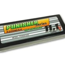 "Punisher Series" 5200/50C 3cell Soft Case Lipo (XT90)