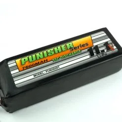 "Punisher Series" 7600/75C 3cell Soft Case Lipo (Traxxas)