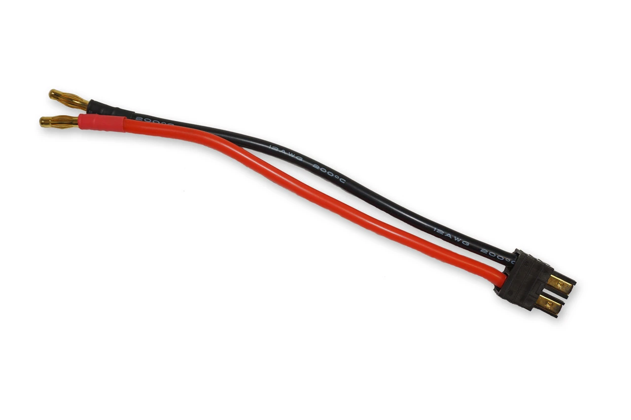 Punisher Series Traxxas 12" Charger Lead With 4mm Bullet