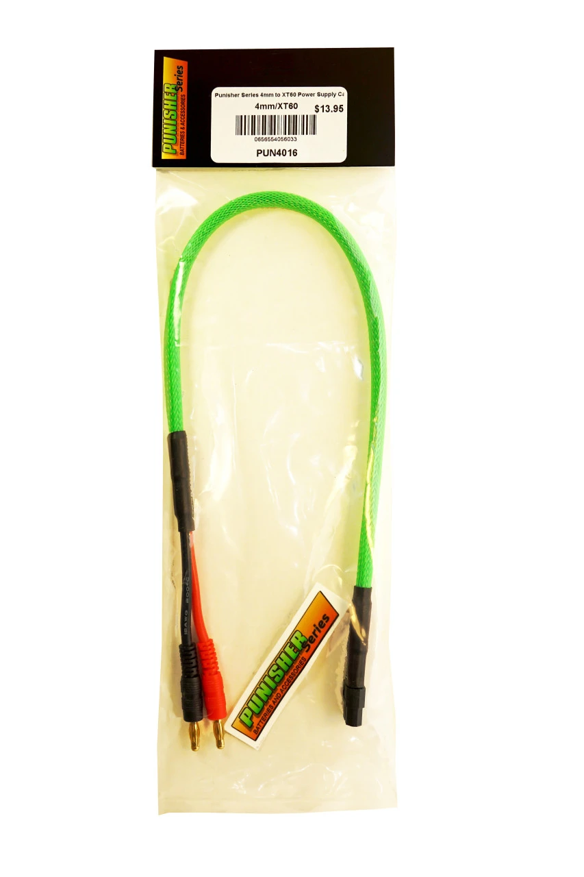 Punisher Series 4mm To XT60 Power Supply Cable 18" - Image 6