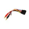 Punisher Series 3S Battery Charge Adapter Cable 4mm Bullet Traxxas ID