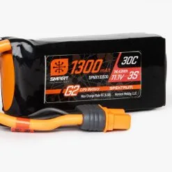 Spektrum 1300mAh 3S 11.1V Smart Battery G2 30C IC3