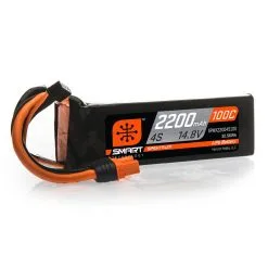 Spektrum 4S 100C Smart LiPo Battery Pack W/IC3 Connector 14.8V/2200mAh