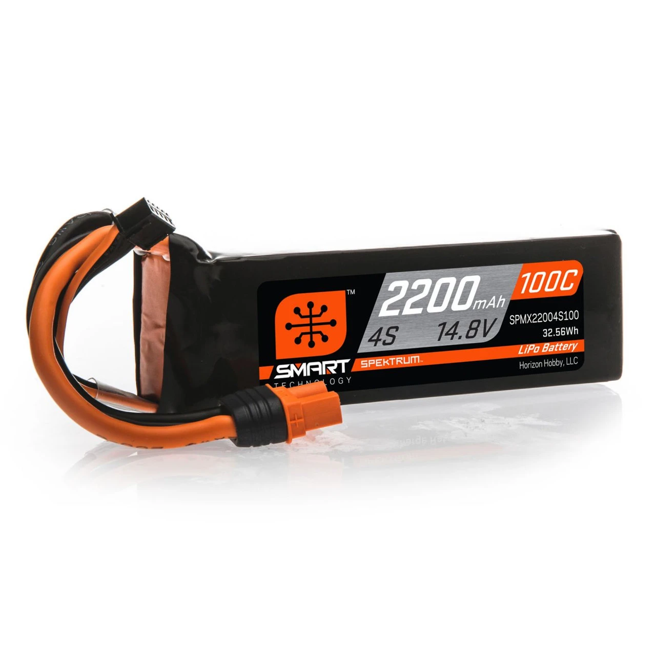 Spektrum 4S 100C Smart LiPo Battery Pack W/IC3 Connector 14.8V/2200mAh