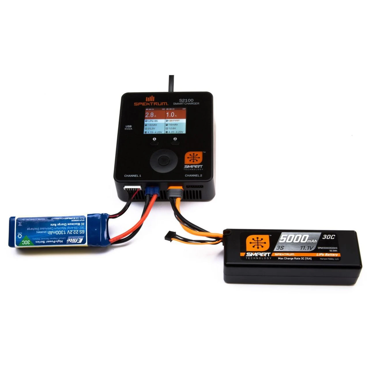 Spektrum 3S 50C Smart LiPo Battery Pack W/IC3 Connector 11.1V/2200mAh - Image 2