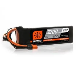 Spektrum 6S 50C Smart LiPo Battery Pack W/IC5 Connector 22.2V/3200mAh