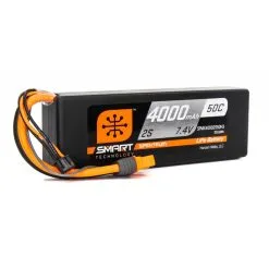 Spektrum 2S 50C Smart LiPo Battery Pack W/ IC3 Connector 7.4V/4000mAh