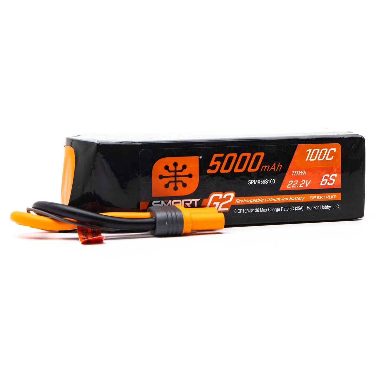 Spektrum 5000mAh 6S 22.2V Smart Battery G2 100C IC5