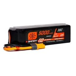 Spektrum 5000mAh 6S 22.2V Smart Battery G2 30C IC5
