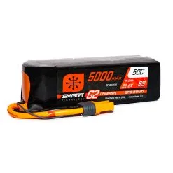 Spektrum 22.2V 5000mAh 6S 50C Smart Battery G2 IC5