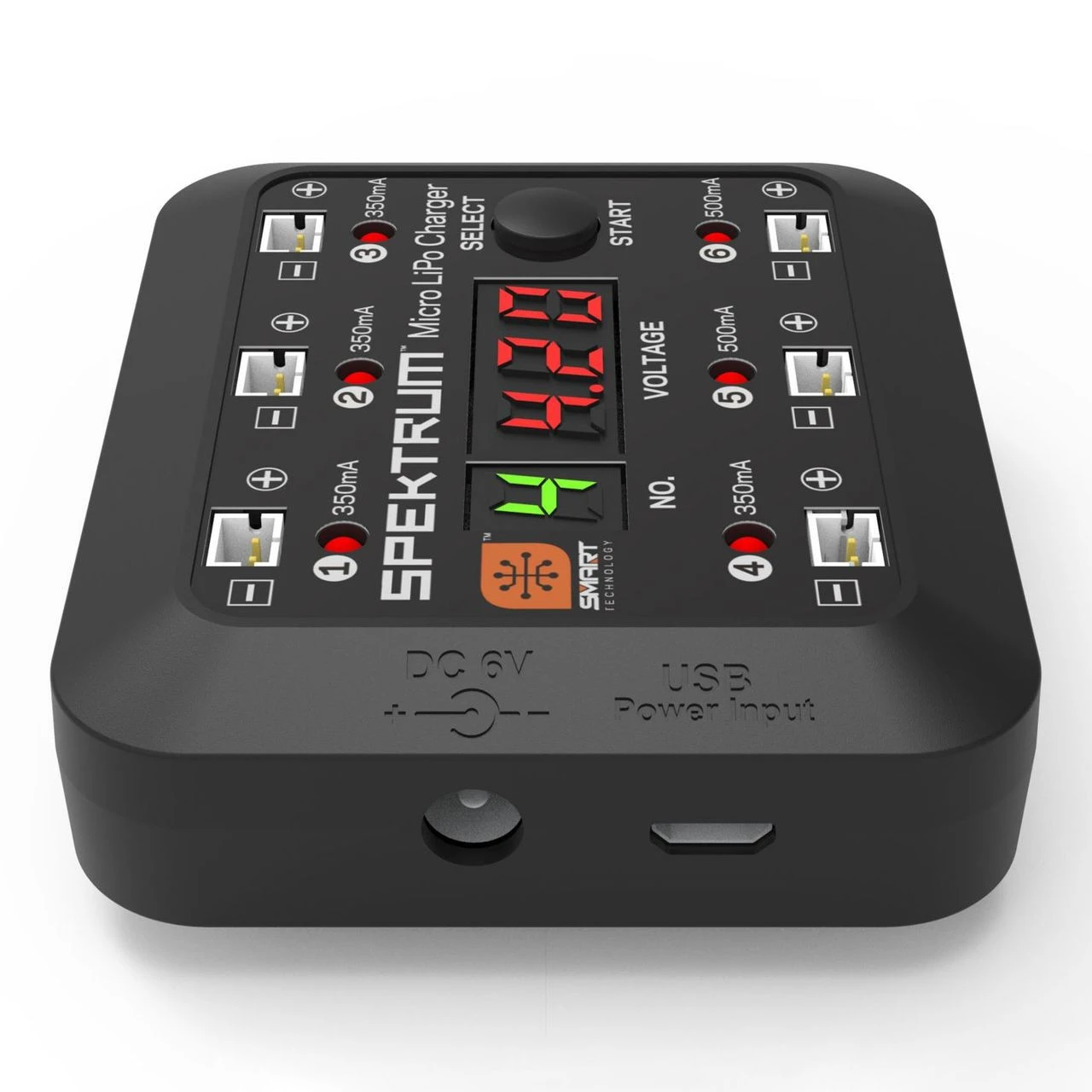 Spektrum S63 DC/USB 1S LiPo Smart Charger - Image 2