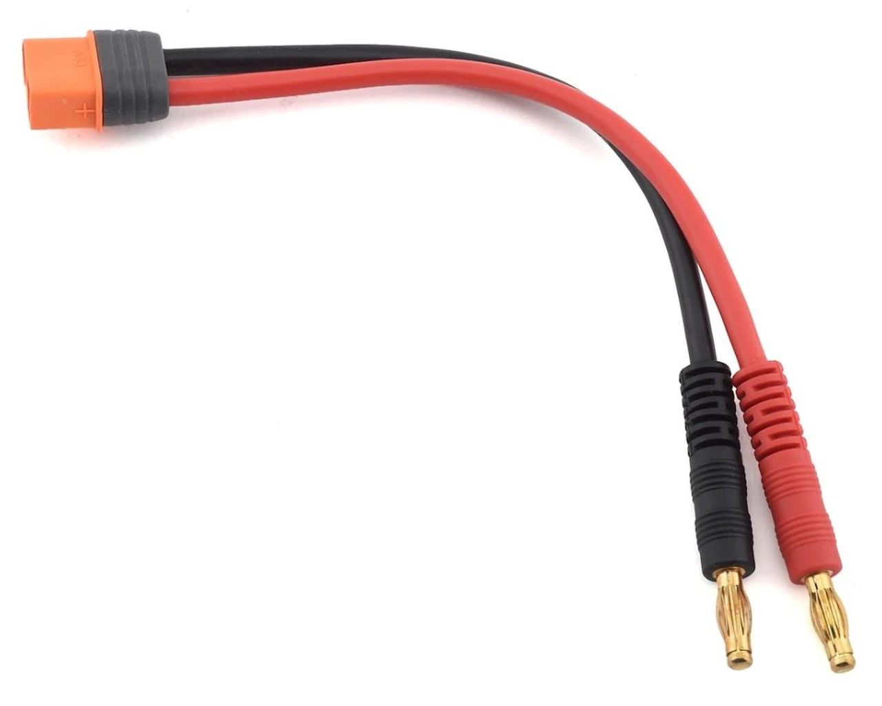 Spektrum 304 IC3 Device Charge Lead And 13 AWG 4mm Bullets