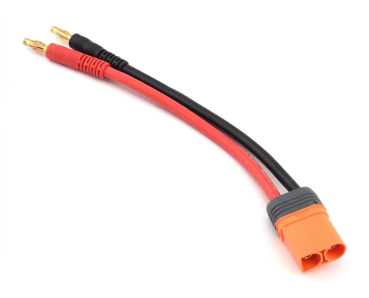 Spektrum 504 IC5 Device Charge Lead With 6" Wire, 10 AWG, 4mm Bullet