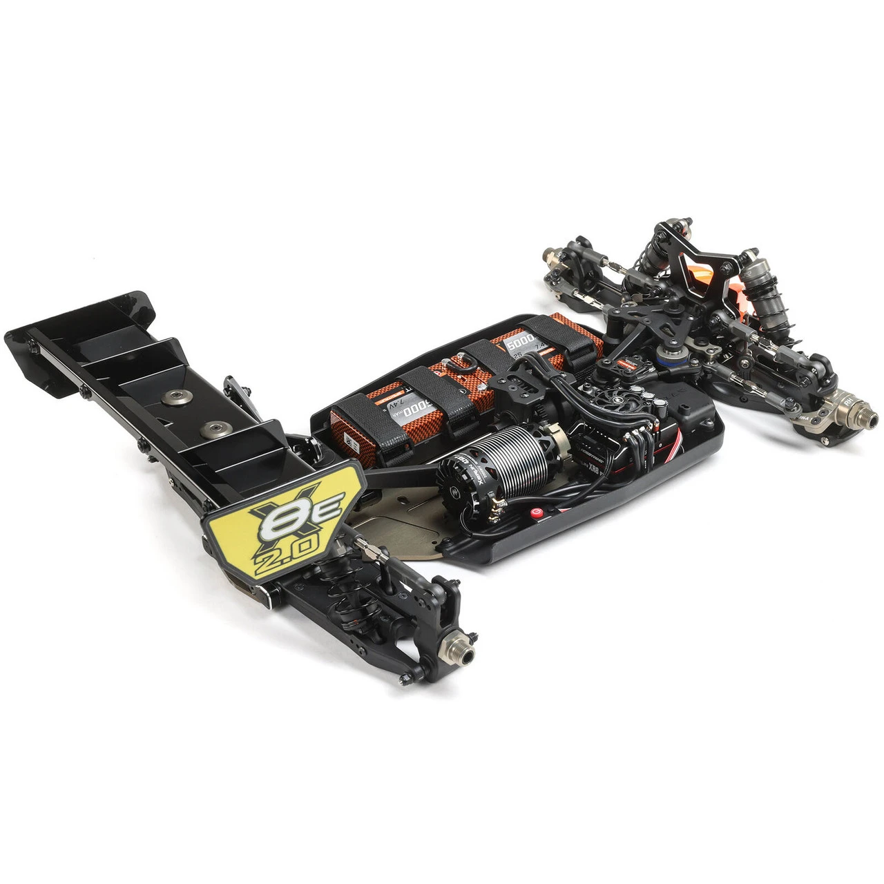Team Losi Racing 1/8 8IGHT-X/E 2.0 Combo 4WD Nitro/Electric Race Buggy Kit - Image 14