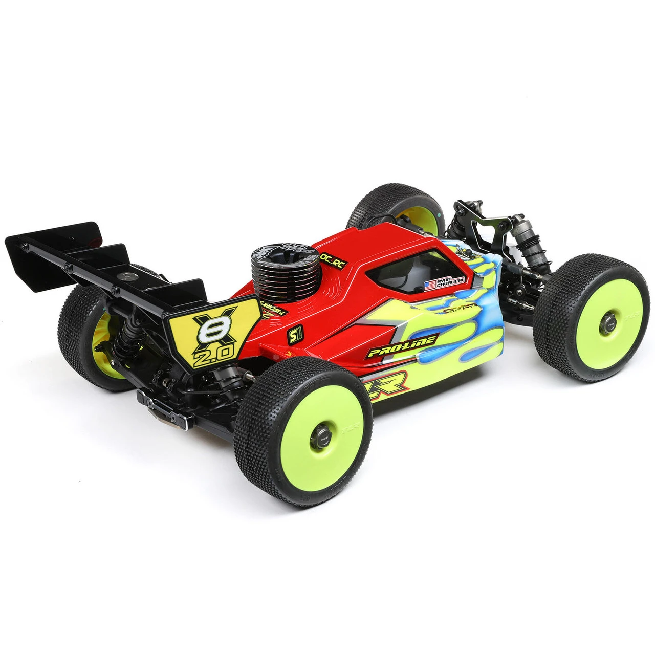 Team Losi Racing 1/8 8IGHT-X/E 2.0 Combo 4WD Nitro/Electric Race Buggy Kit - Image 10