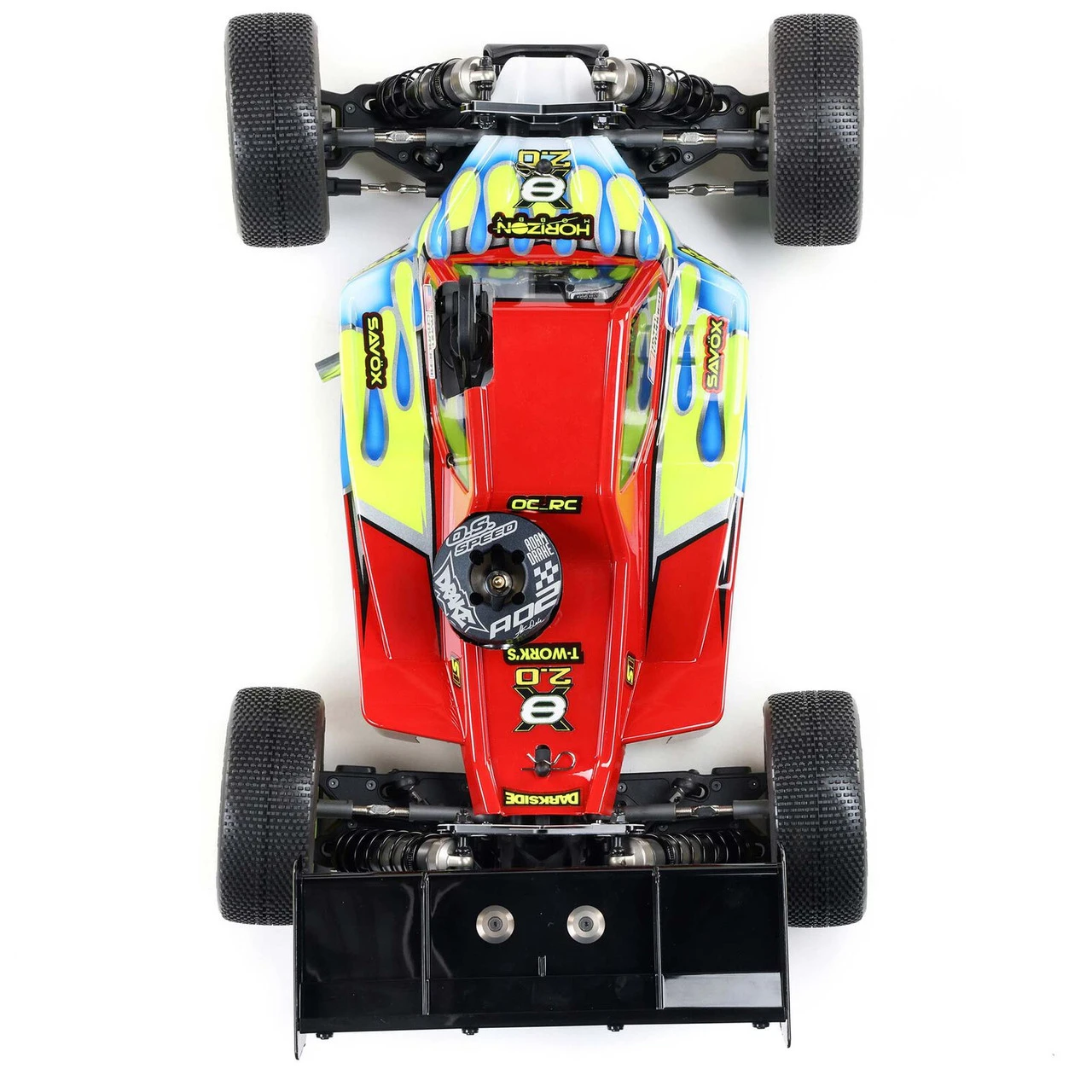 Team Losi Racing 1/8 8IGHT-X/E 2.0 Combo 4WD Nitro/Electric Race Buggy Kit - Image 12