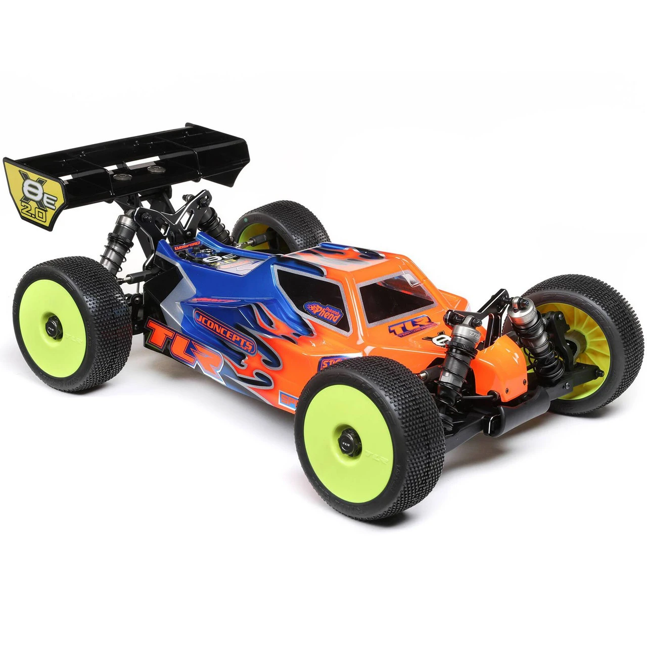 Team Losi Racing 1/8 8IGHT-X/E 2.0 Combo 4WD Nitro/Electric Race Buggy Kit - Image 3